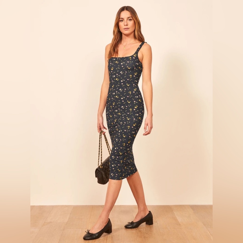 Reformation Aggie Dress in Venezia
